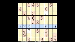 How to Solve The Hindu Sudoku Hard  3 May, 2024