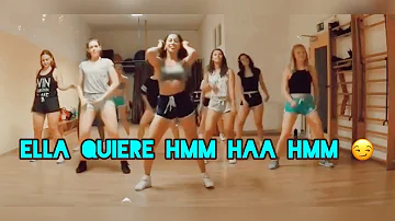 Ella quiere hmm haaa hmm by @MISHELLEMASTERBOYS // Latin Twerk Choreography #COREOGRAFIA