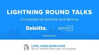 Lital Zigelboim-Dvir - Lightning Round Talks Co-Hosted By Deloitte And  Benivo