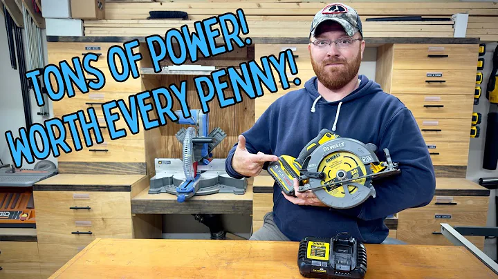 DEWALT FLEXVOLT 60V Circular Saw with Brake, 7-1/4-Inch (DCS578B) | Cordless & Powerful!