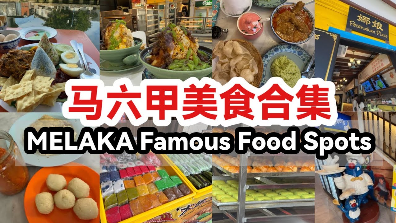 MELAKA Food Hunt List | Famous Food Spots in MELAKA | 马六甲美食合集