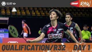 TOYOTA Thailand Open 2024 | Day 1 | Court 1 | Qualification/Round of 32