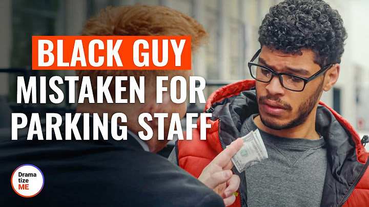 Black Guy Mistaken For Parking Staff | @DramatizeMe