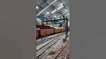 O Scale Southern Pacific Steam freight at GSMRM