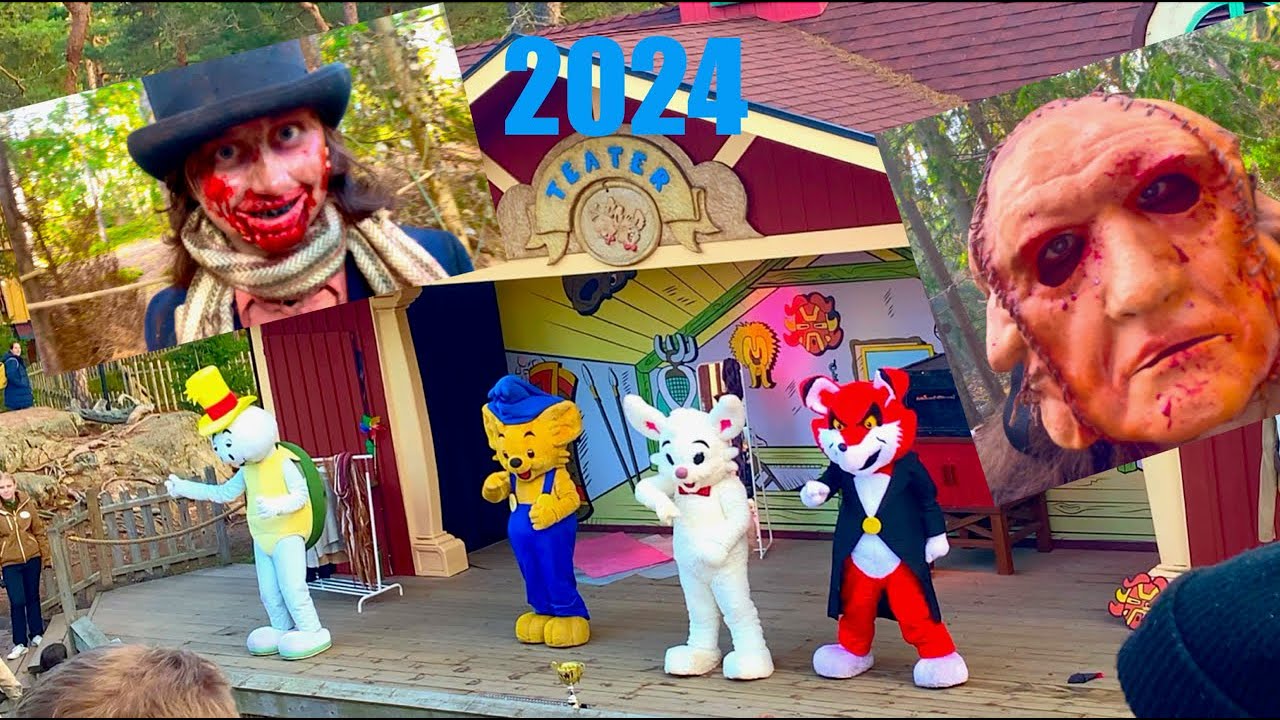 Halloween 2024 En helt ny -Bamse och den stora maskeradtävlingen på Kolmården zoo