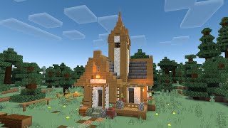 MINECRAFT | Tutorial building MEDIEVAL HOUSE simple