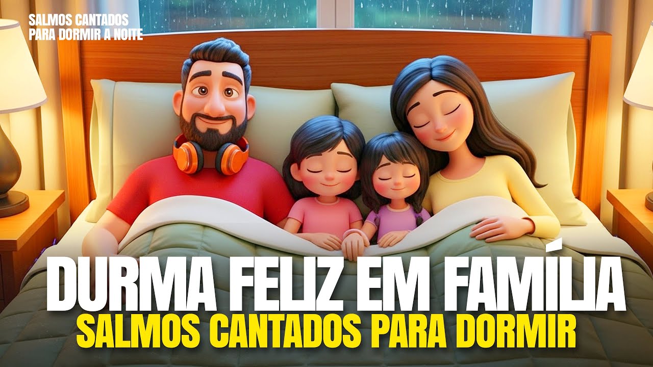 Durma Feliz em Família | Salmos Cantados para Dormir Hoje