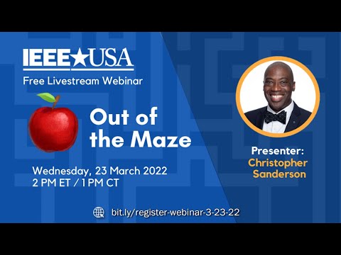 Livestream Webinar: Out Of The Maze