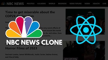 Building ReactJS projects | NBC News clone | Typescript, Tailwind CSS, React JS, News Api, News app