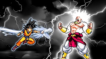 Son Goku V4 OP (all form) (New) VS Limit Break Broly SSJ4 OP in Mugen