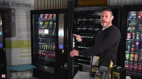 M Series Vending Machine Coin Mechanism Installation