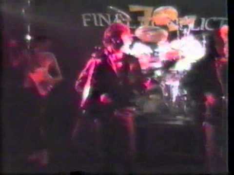 FINAL CONFLICT My England - live at Edwards No8 1988