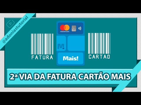 2ª Via da Fatura - CARTÃO MAIS