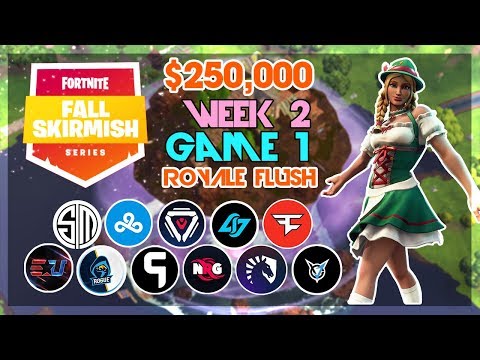 $250,000 🥊Royale Flush Fall Skirmish🥊 Week 2/Game 1 (Fortnite)