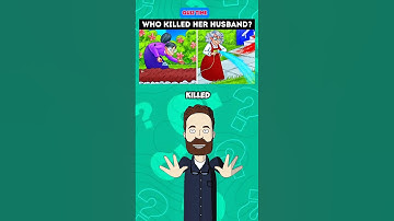 Who Killed Her Husband?☠️ 🤔 #quiz #ytshorts #quiztime #riddlechallenge
