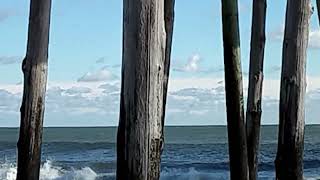 Low tide at the OCMD pier
