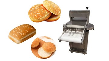 Hamburger Bread Slicing Cutting Machine