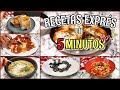 😵10 RECETAS SALUDABLES para hacer en 5 ⏱️ MINUTOS‼️ #2. FÁCILES, con pocos Ingredientes Y DELICIOSAS