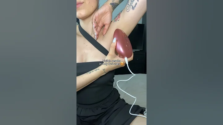 Before and after using Lumi IPL Hair Removal  #hairremovalmethods #skincare