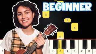 Rises The Moon - Liana Flores | Beginner Piano Tutorial | Easy Piano