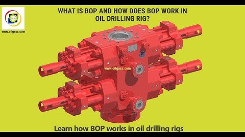 What is BOP and how does BOP Work in oil Drilling Rig?