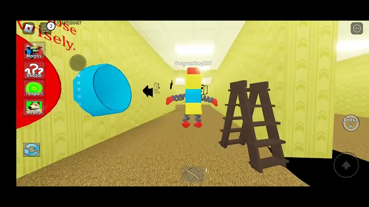 boxy boo in Roblox backrooms