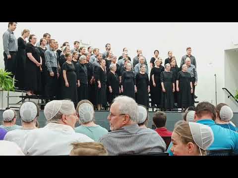 joyful spirit choir singing living hope at pilgrim fellowship school may 7 2023