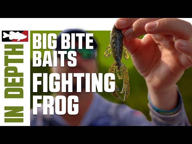 Fishing the Big Bite Baits Fighting Frog In-Depth with Drew Cook 
