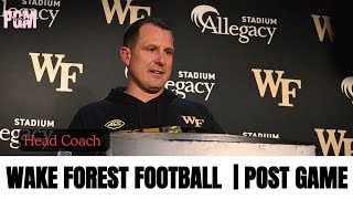 Wake Forest Coach Jake Dickert Recaps UNC Game | Talks Big 4 Rivalries, Team Growth & More!