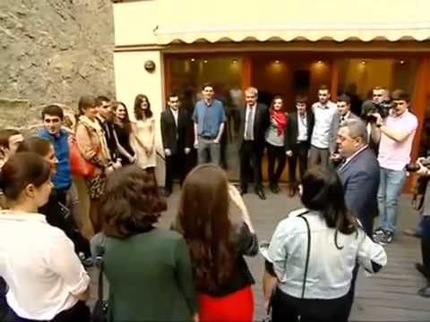შეხვედრა ქართველ სტუდენტებთან 17.04.2013