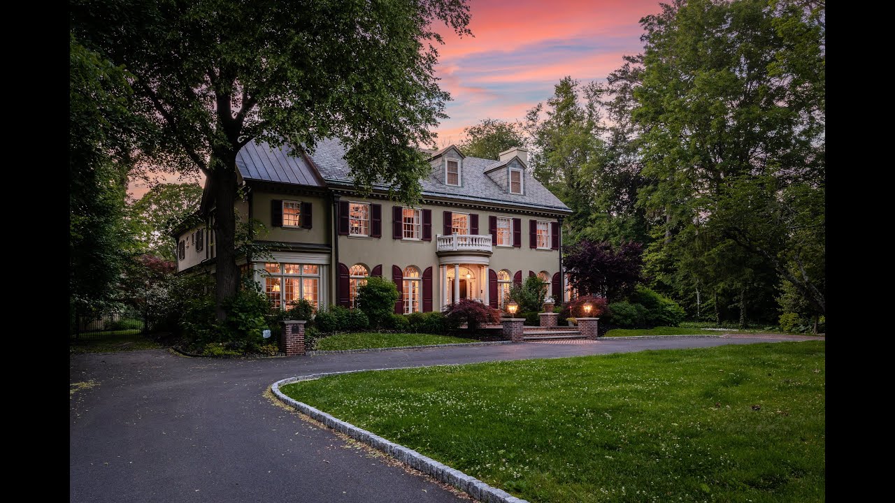 Moorestown Luxury Home Federal Style in the Town Center 205 East