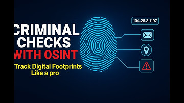 Criminal Checks with OSINT Tools — Real Methods That Actually Work