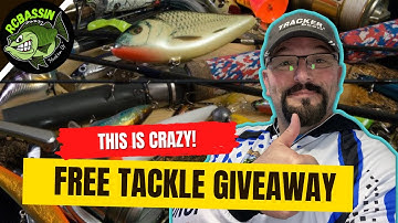 FREE FISHING TACKLE GIVEAWAY APRIL 2022! | Watch for your chance to win #Free #Fishing #Tackle