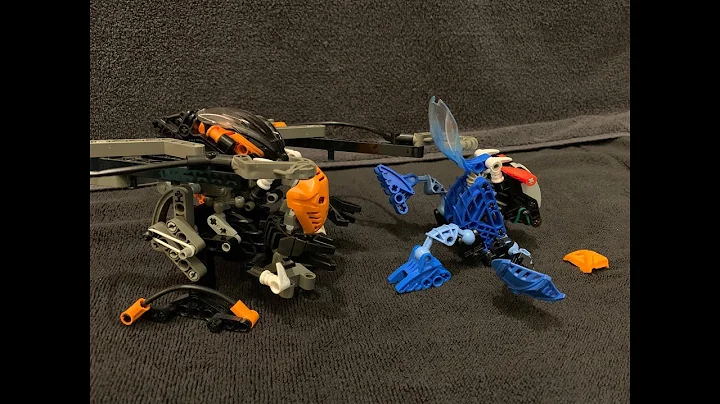 Wall of History with Takua: New Invention Saves Onu-Koro - A Bionicle Stop Motion