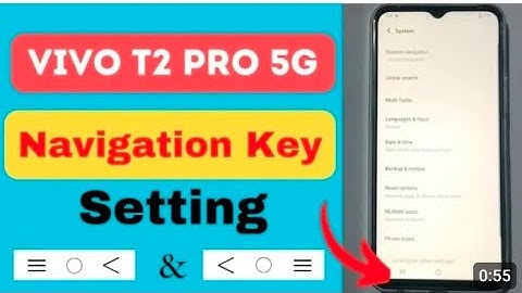 Vivo T2 Pro Back Button Setting | How to change navigation button in Vivo T2 Pro | Gesture Settings
