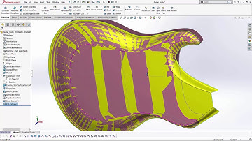 SOLIDWORKS Surfacing - Modifying Solids Using Surfaces
