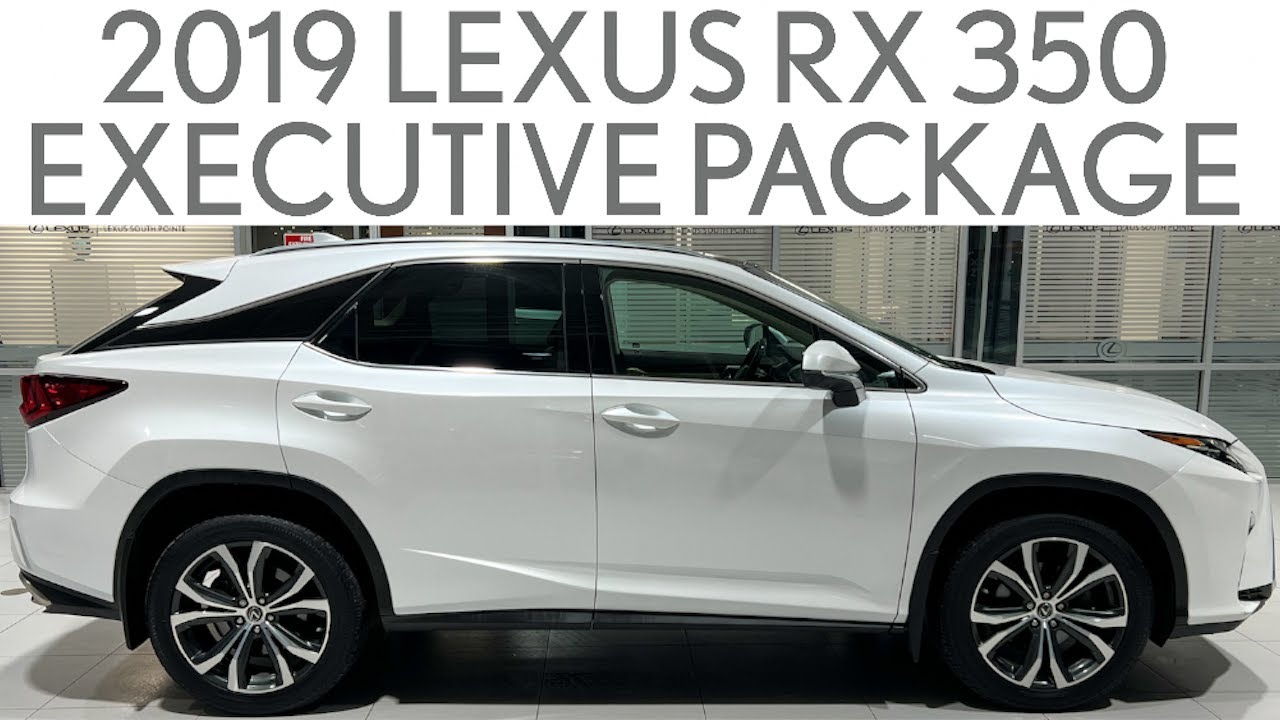 Lexus RX350 ホワイト 2019 Lexus RX 350 Executive Package (L200559A) - Full Review and