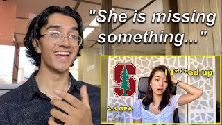 Stanford student reacts to “Why Stanford REJECTED me, the “perfect” student”