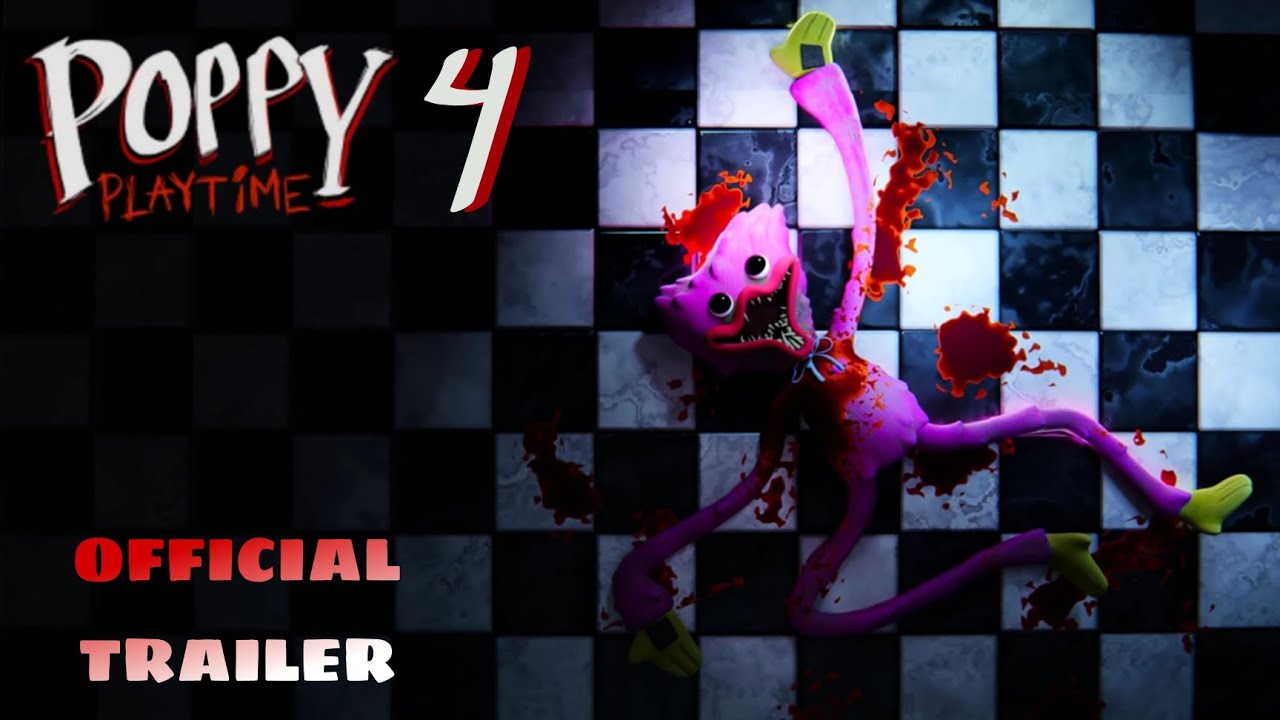 Poppy Playtime Chapter 4: Game Teaser Trailer (New 2024) 