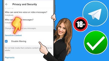 How to Enable Sensitive Content On Telegram (2025) Android & iOS
