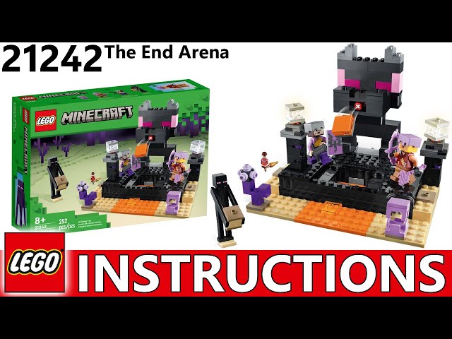 LEGO Minecraft The End Arena, Ender Dragon Battle Set 21242