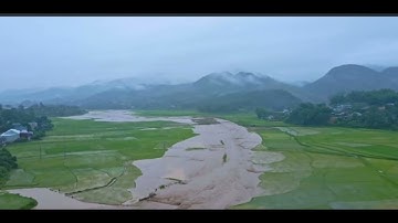 Cận cảnh trận mưa lũ lịch sử 10 năm mới gặp 1 lần tại bản tông xã Mường và huyện sốp cộp tỉnh Sơn La
