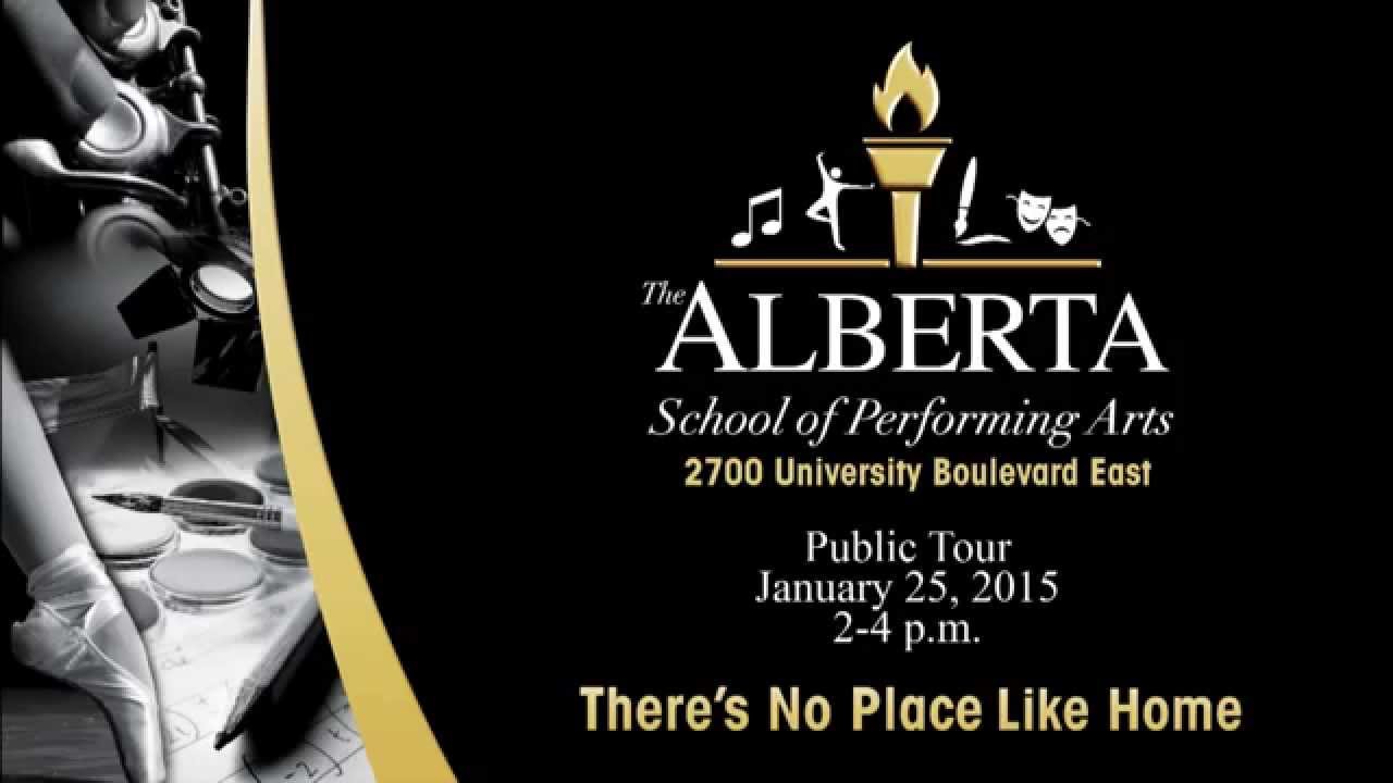 The Alberta School of Performing Arts Public Tour YouTube