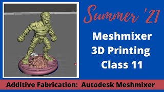 Additive Fabrication 11 | Meshmixer | Create Geometry for Printing
