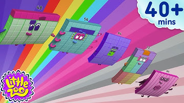 The Bravest Blocks Heroes! 😊 | Learn to Count for Kids | 12345 | @Numberblocks