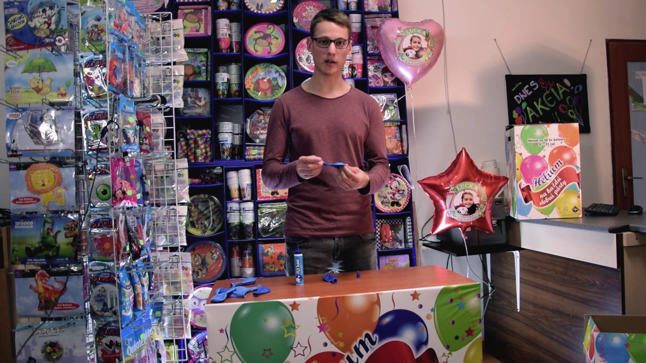 Hélium do balónov - návod na použitie