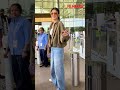 #KritiSanon was clicked at the airport looking pretty as ever.