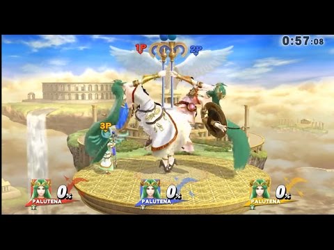 スマブラfor  究極巨大化パルテナ　アピール