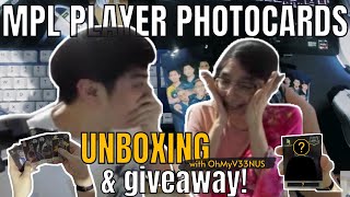 MPL PLAYER PHOTOCARD UNBOXING!