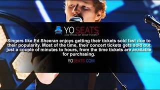 Where to Buy Ed Sheeran Concert Tickets